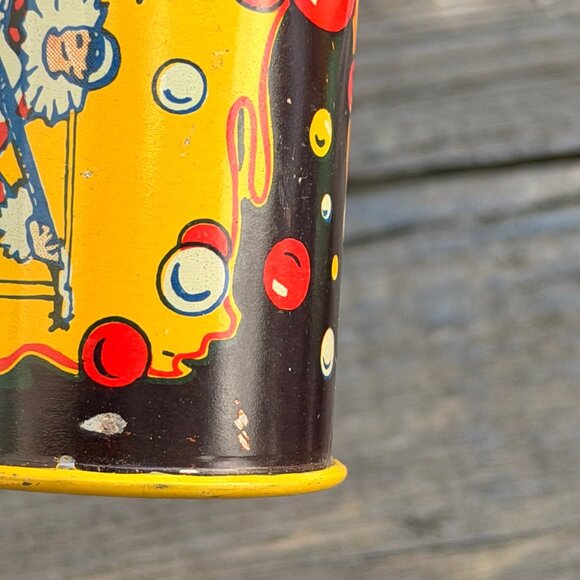 Vintage 1950's Kirchhof Tin Litho "Life of The Party" Noisemaker New Years Eve - Picture 8 of 12